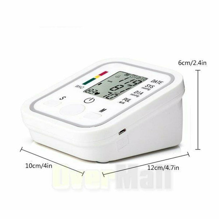 Arm Automatic Blood Pressure Monitor Measuring Arterial Pressure