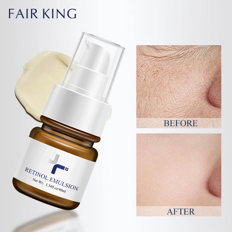 FAIR KING Retinol Face Lotions Improve Anti-Wrinkle Dullness Brighten Anti-Aging Tone Face Skin Care Fine Line Reducing Promotes